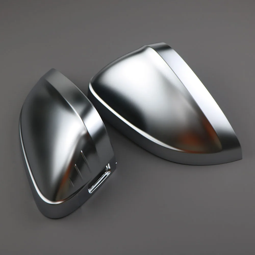 

Pair Silver Rear View Mirror Cover Cap With ALC For Audi A4 Avant/Allroad Quattro B9 S4 A5 S5 2017-2023 8W0857527 8W0857528