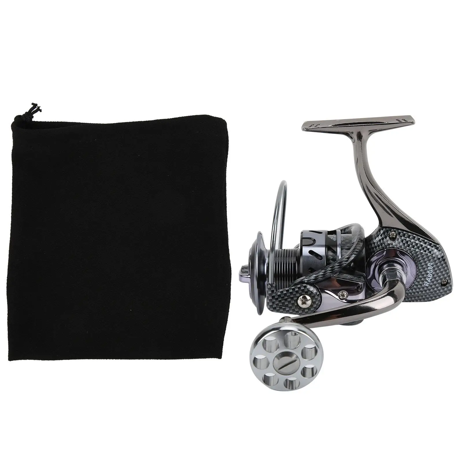 

High-Speed 13+1BB Metal Fishing Reel 5.5:1 Gear Ratio RA6000/4000 Tackle for Anglers