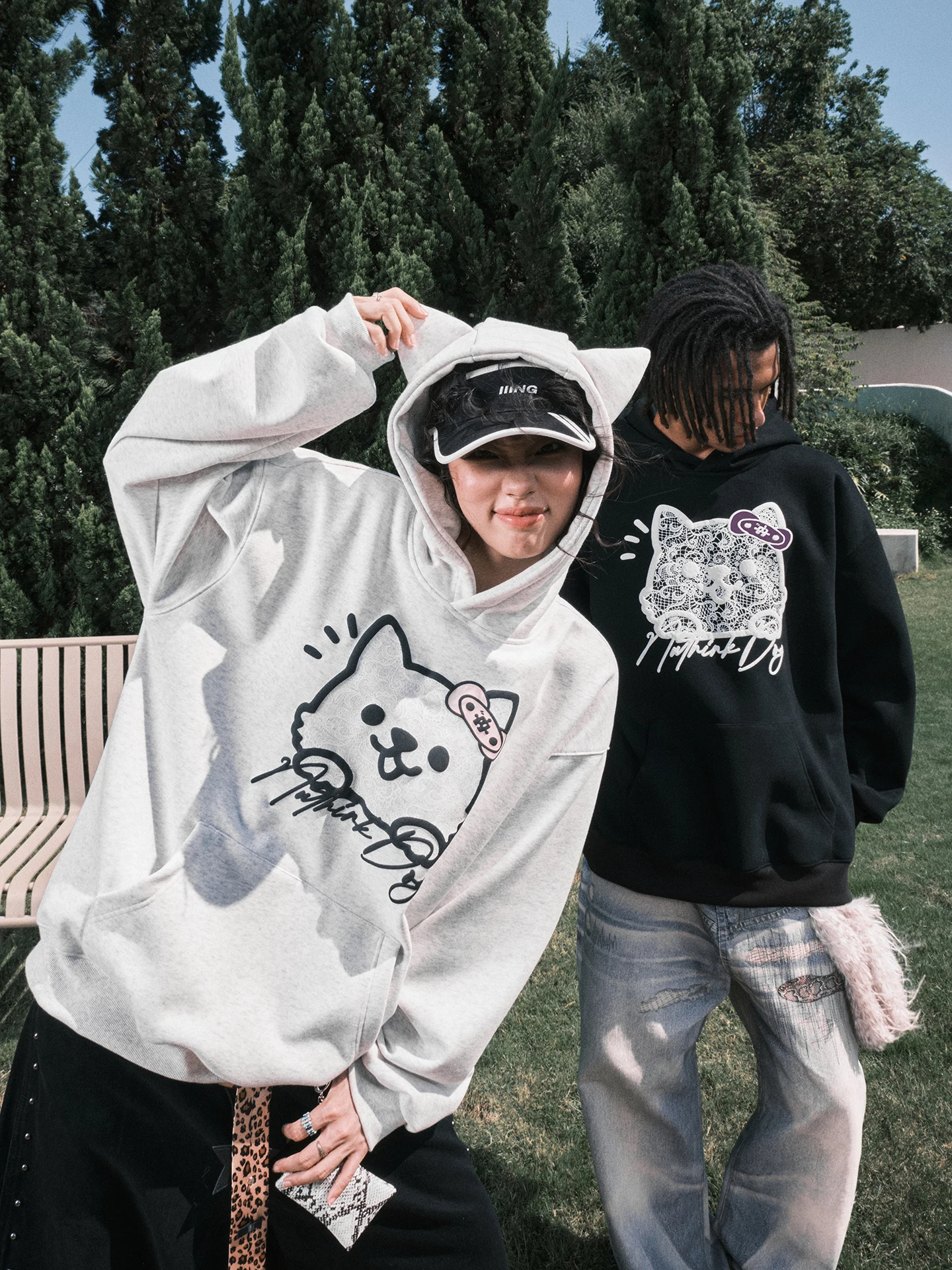 

Худи Nuthink в американском ретро-стиле, новая весенняя коллекция, комфортный хлопковый свитшот с длинными рукавами для пар, повседневный стиль