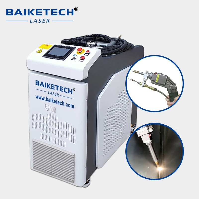 Handheld Fiber Laser Welding Machine Laser Welder With Wire Feeder for Metal Steel Copper