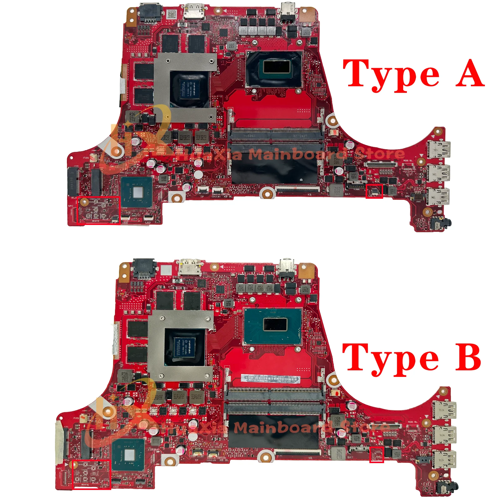 G531GT Mainboard For ASUS G531G G731GT GL531GT GL731GT FX531GT GL531G GL731G FX531G Laptop Motherboard i5 i7 9th Gen GTX1650/V4G