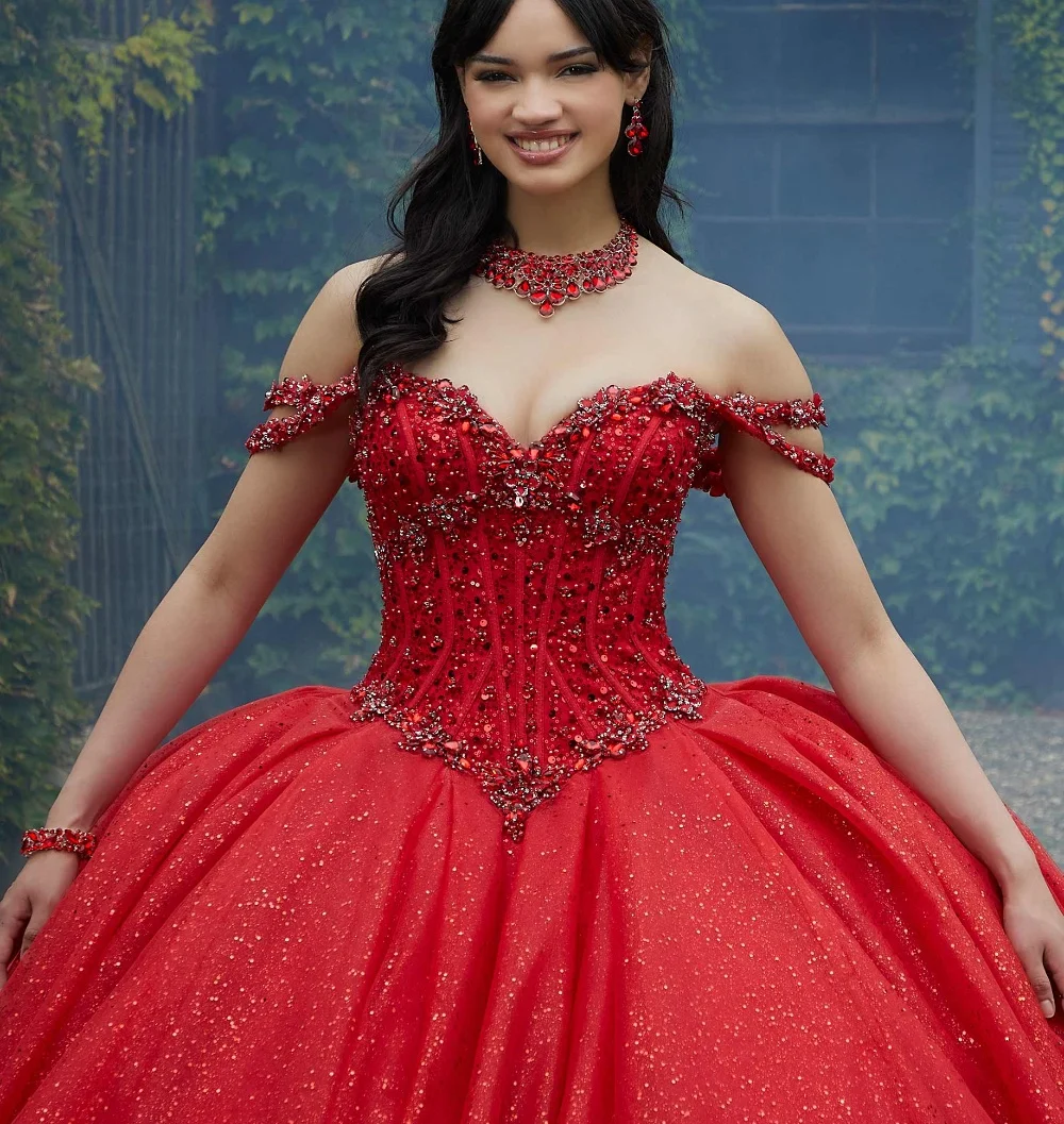 EVLAST индивидуальное королевское синее платье Quinceanera, бальное платье со стразами и кристаллами, корсет из бисера, Sweet 16, Vestido De 15 Anos TQD077