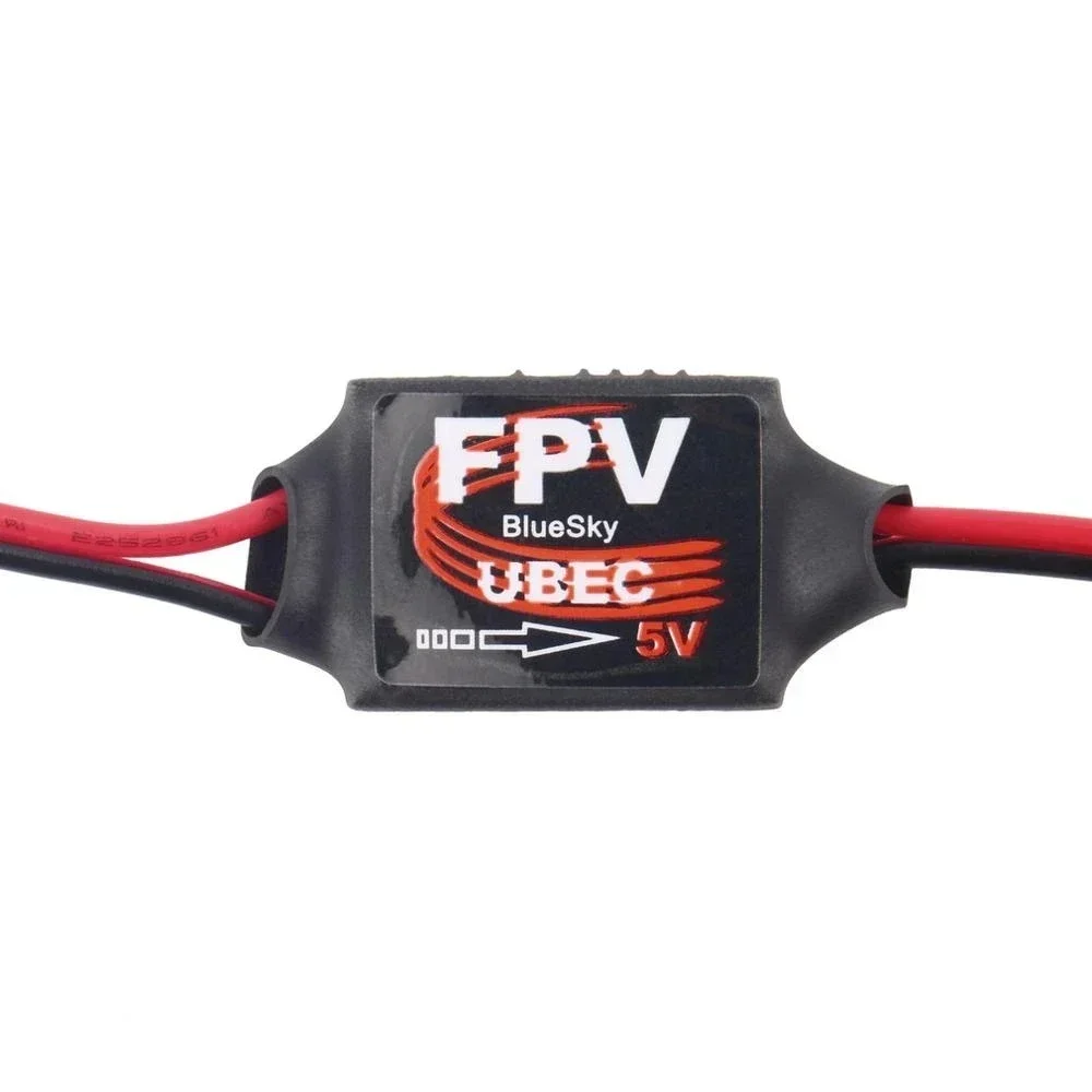 Convertisseur DC-DC Step Down Tech 3A 5V 12V Mini UBEC pour avion RC FPV Promotion noir et rouge RC avion accessoire