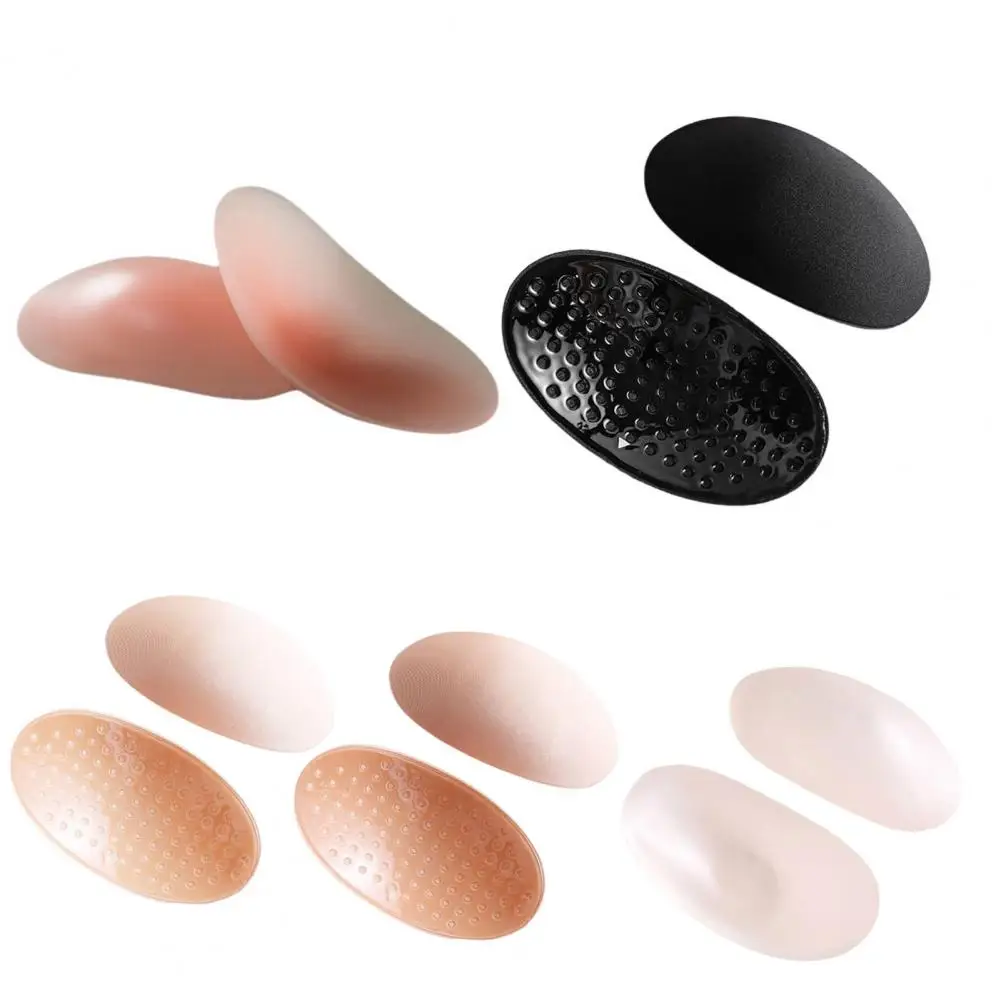 Coussinets Ronds en Silicone pour Épaules Hautes et Basses, Anti-ALD, Push-up, Résistant à la Sueur, pour un Regard Lisse