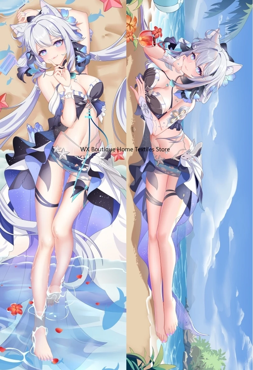 

Anime Game Honkai Star Rail Kiana Kaslana Cosplay Dakimakura Pillow Case