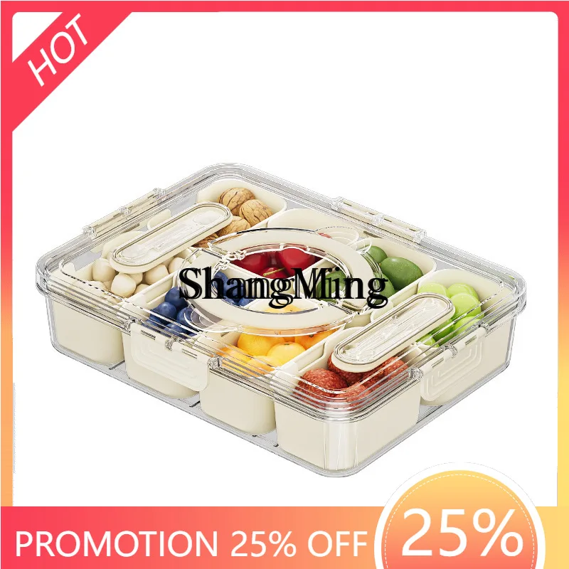 

Изысканный портативный контейнер ZYY для хранения продуктов, для кемпинга, для фруктов и бенто, с разделителями