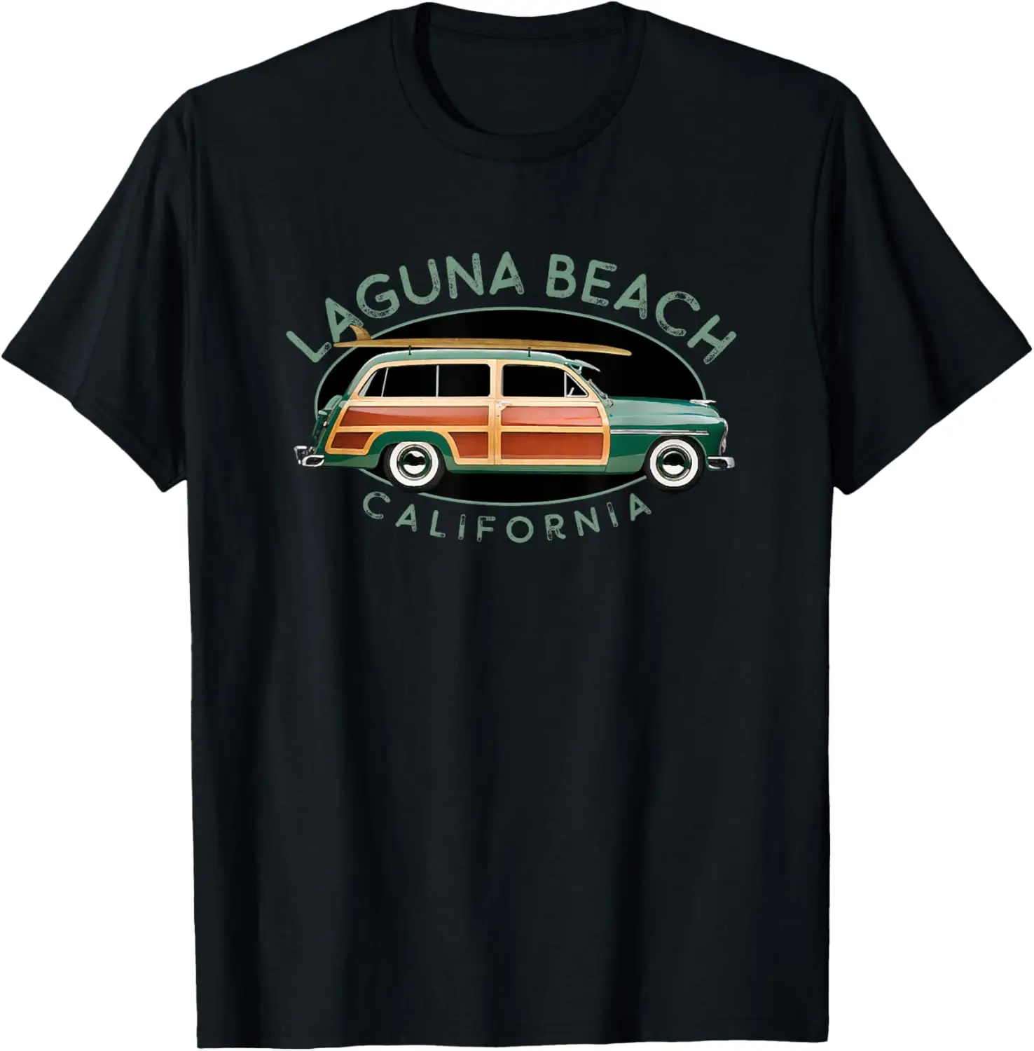 Laguna Beach California Vintage Surfing T-Shirt