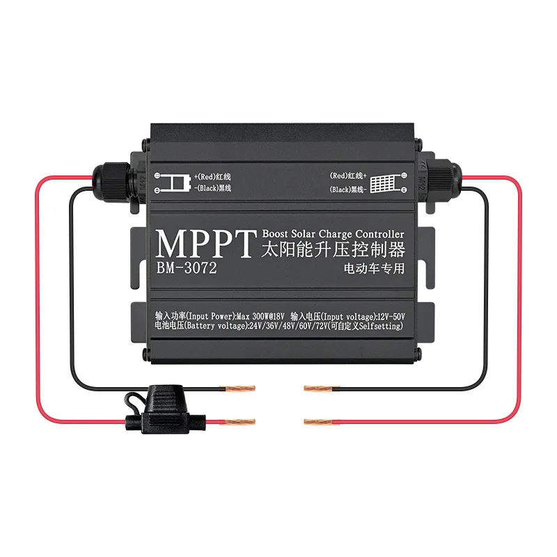 

Solar boost controller 24v36v 48v60v72v 300W electric vehicle charging