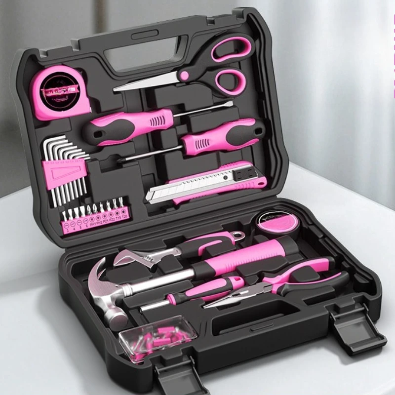 69 Pcs Tool Set Wrench Screwdriver Pliers Toolbox DIY Household Maintenance Tool Set Multi Functional Portable Hardware Tools