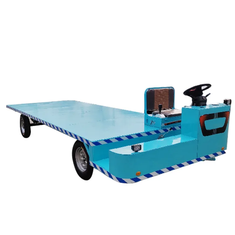 

Electric flatbed transporter, factory short-distance four-wheel transfer vehicle