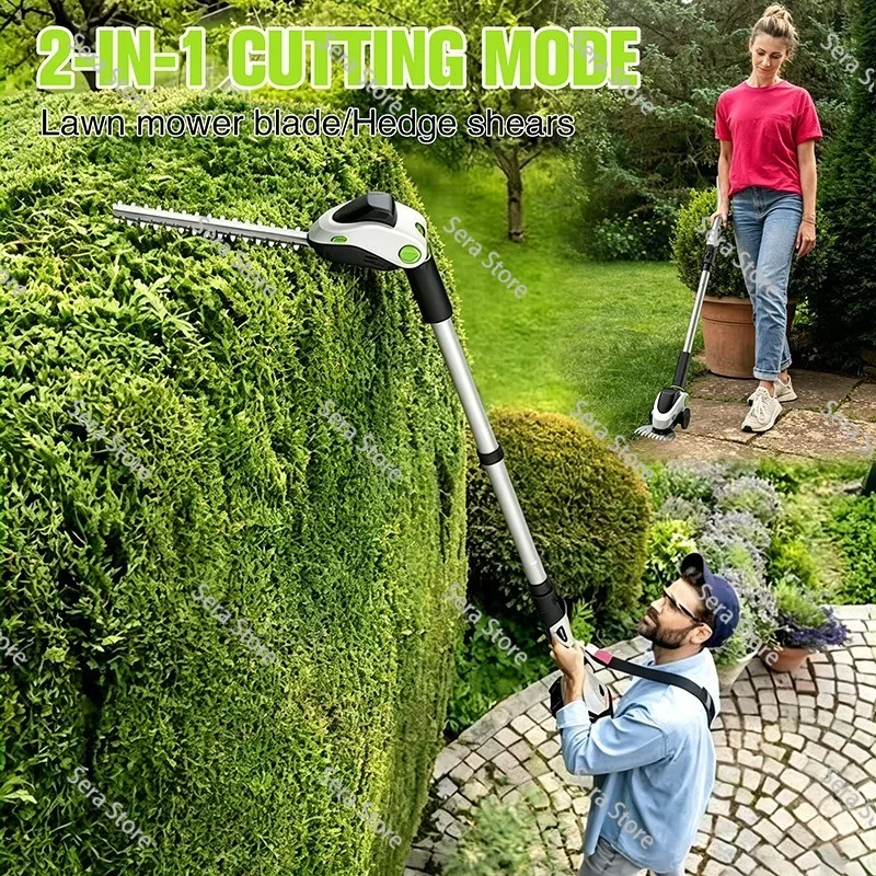 Electric lawn mower Household small lithium battery lawn mower Garden agriculture and forestry rechargeable lawn mower