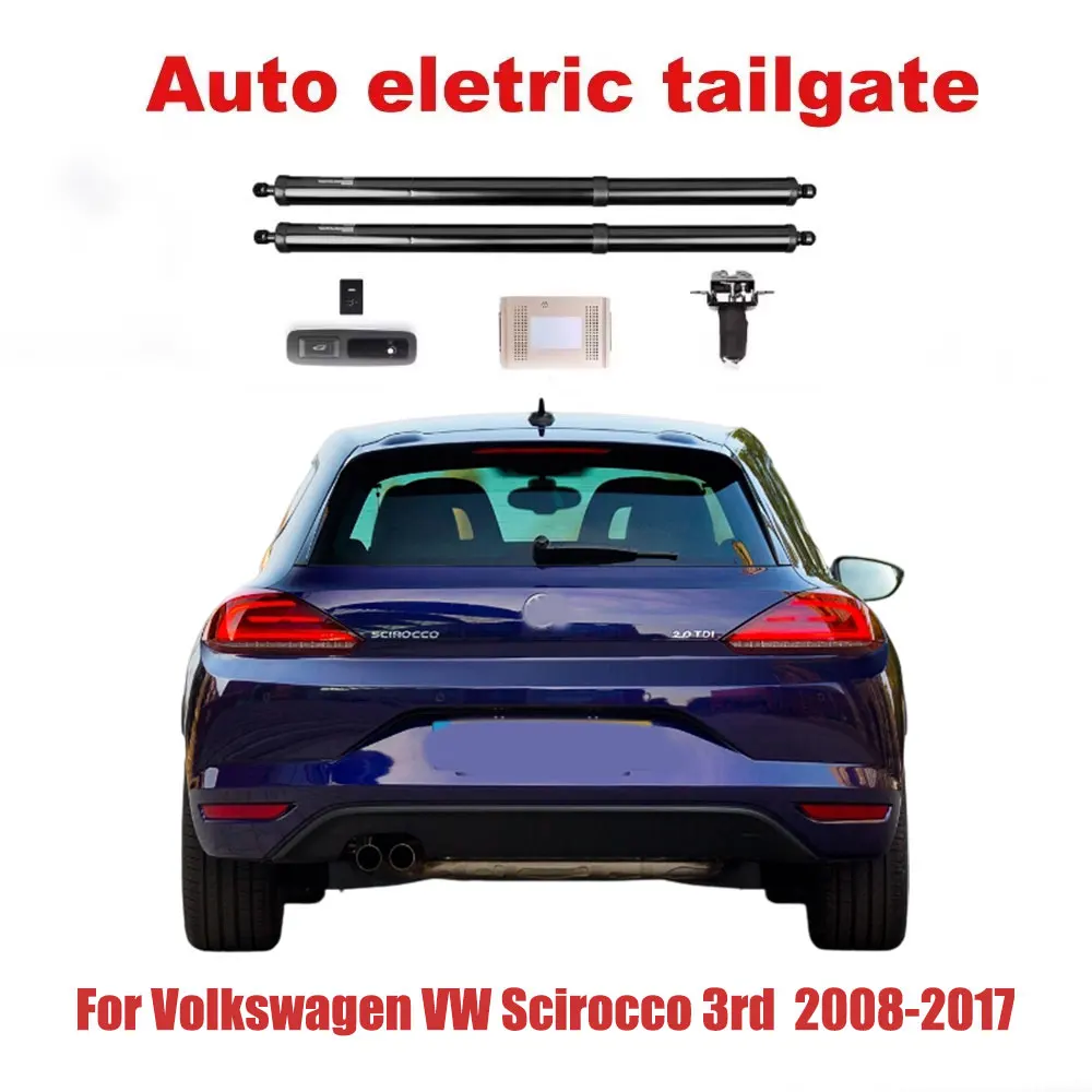 

Для Volkswagen VW Scirocco 3-го поколения 2008-2018: Модуль автоматического электрического замка багажника с функцией подъема и системой закрытия Power Liftgate