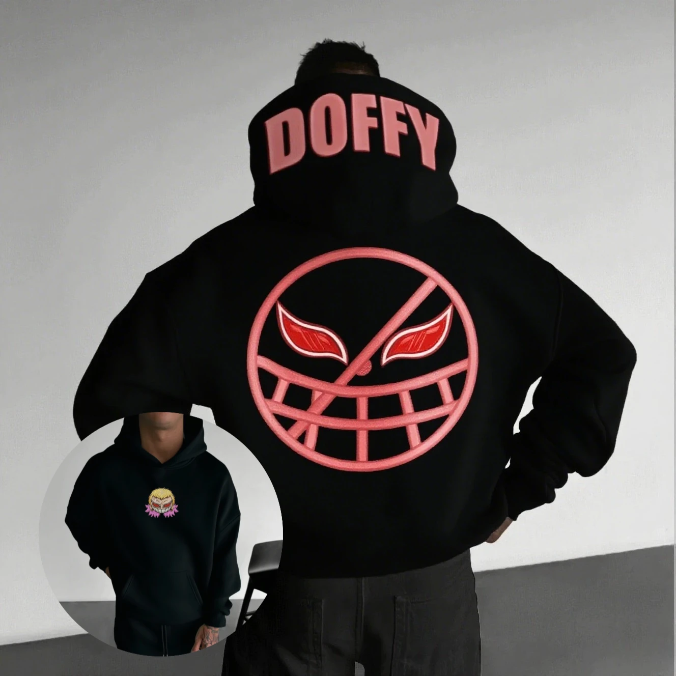 

Streetwear One Piece Zoro Hoodie Men Women Graphic Print Sweatshirt Unisex Casual Pullover Hooded Sweater Spring Autumn Fashion