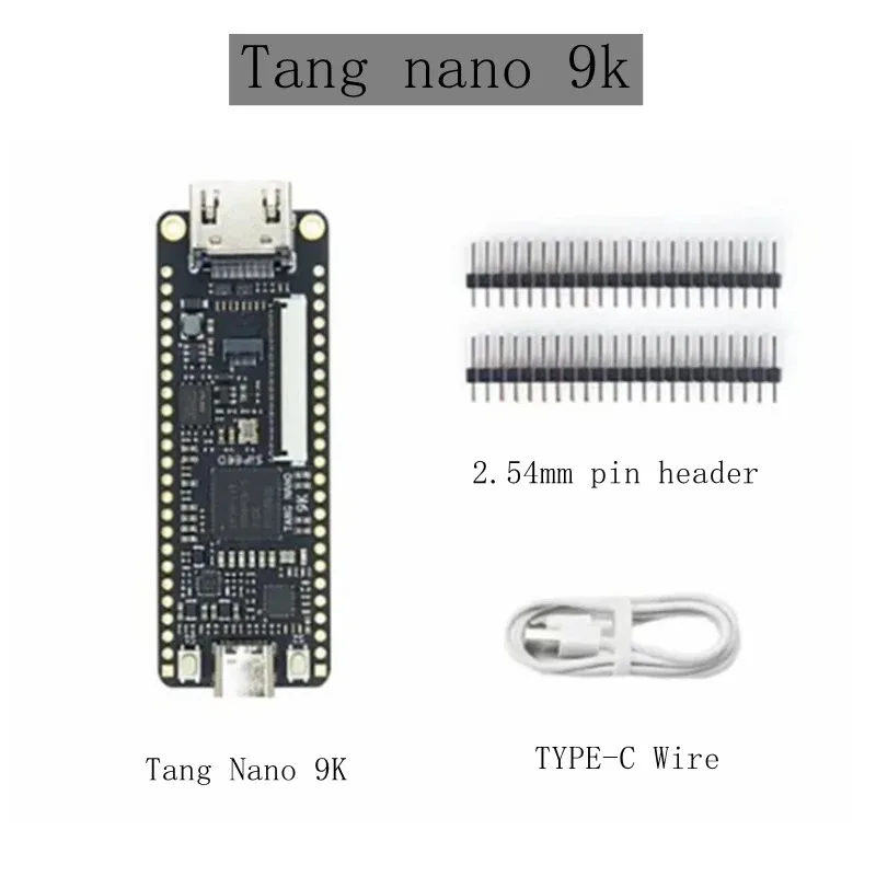 Плата дев Tang Nano 9K FPGA | 8640 LUT, RISC-V софткор и HDMI для IoT/встраиваемых проектов