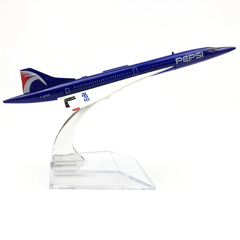 16cm Aircraft Concorde Airlines Airplanes Plane Model Toys Diecast Metal Collectible Decoration Gifts