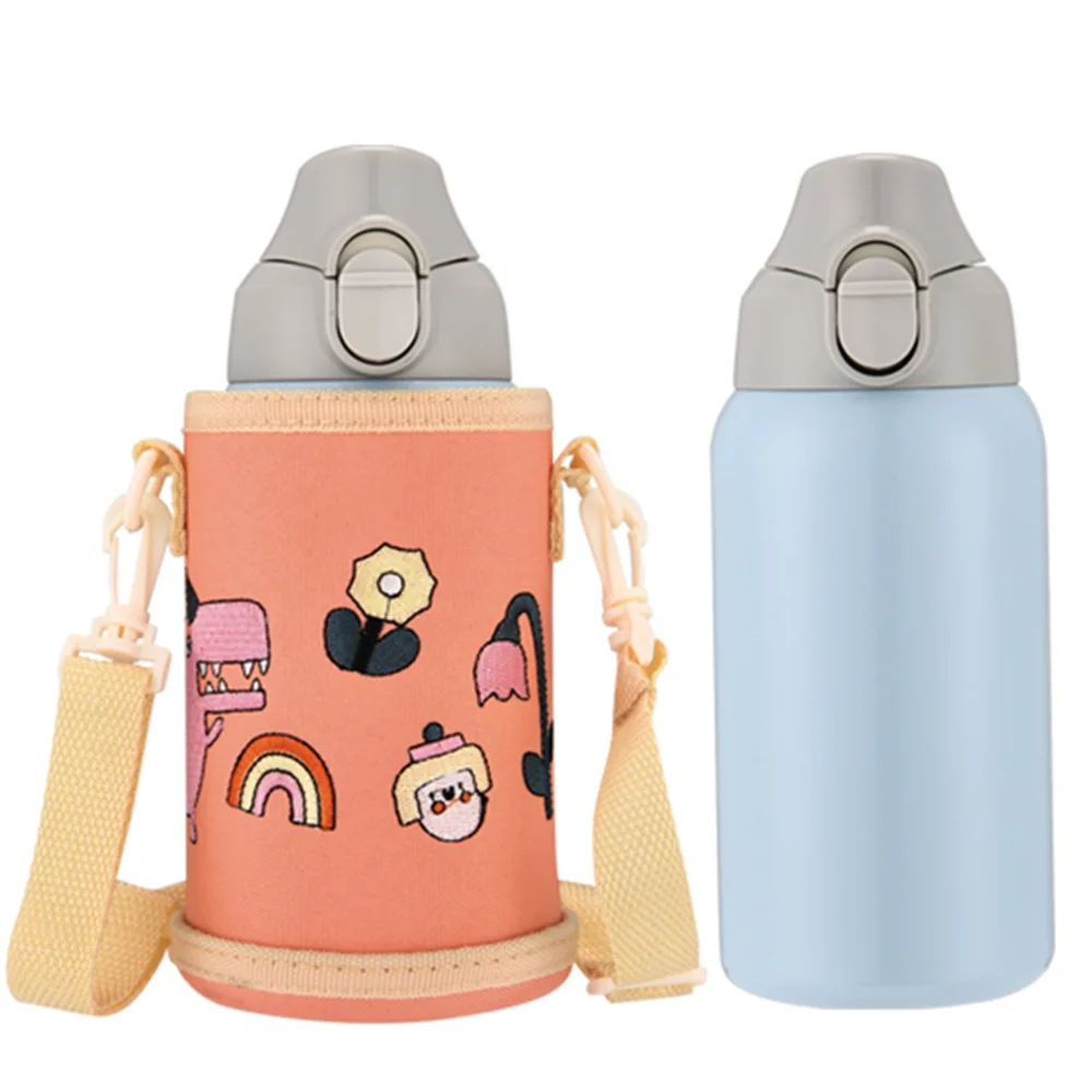 Kids thermos cup 304 stainless steel cartoon pot-bellied water cup gift cup kettle