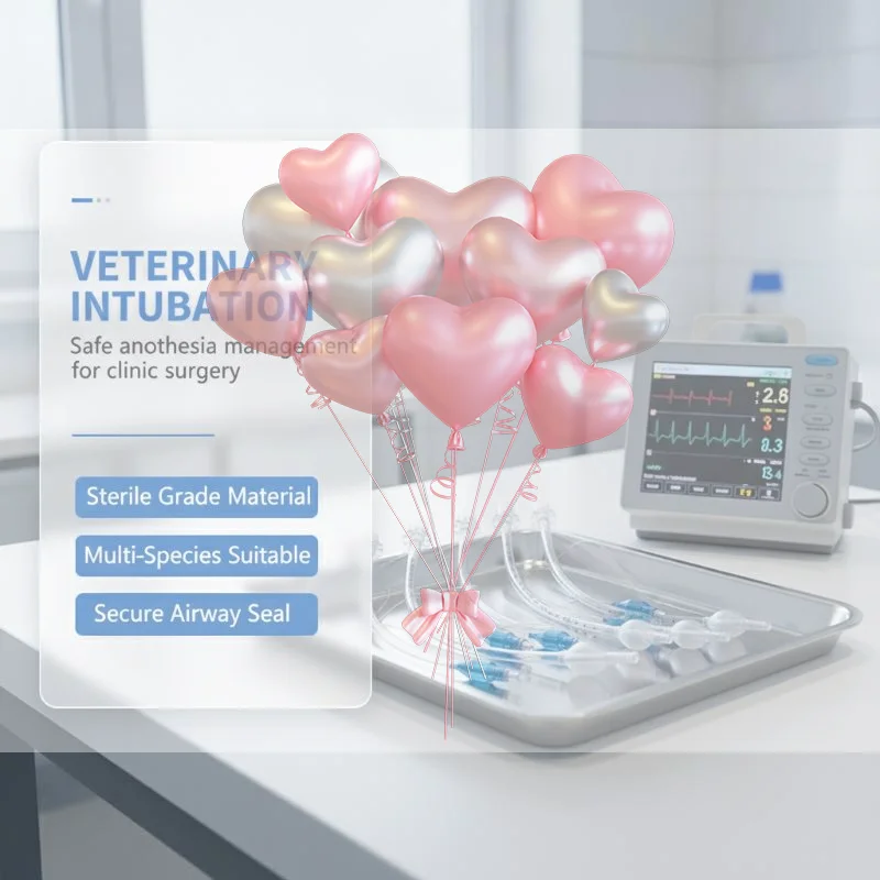 Disposable Cuffed Sterile Endotracheal Intubation Tube 1Pcs ID 2.0-8.5mm for In-hospital Emergency Resuscitation Use