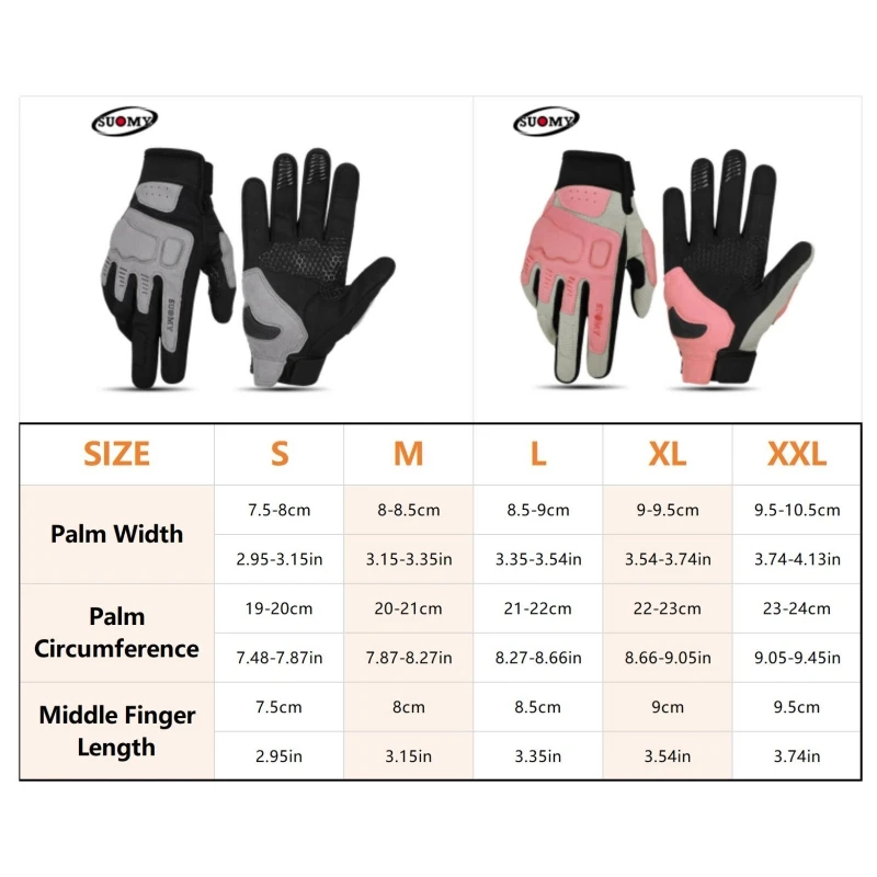 Summer Mesh Breathable Full Finger Motorcycle Gloves Men Women Touch Screen Motorbike Riding Motocross Protective Gear Gloves