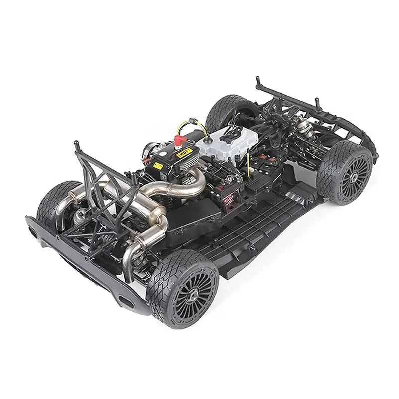 Remote control car Power off-road four-wheel drive Rally flat sports car High-speed oil burning model car