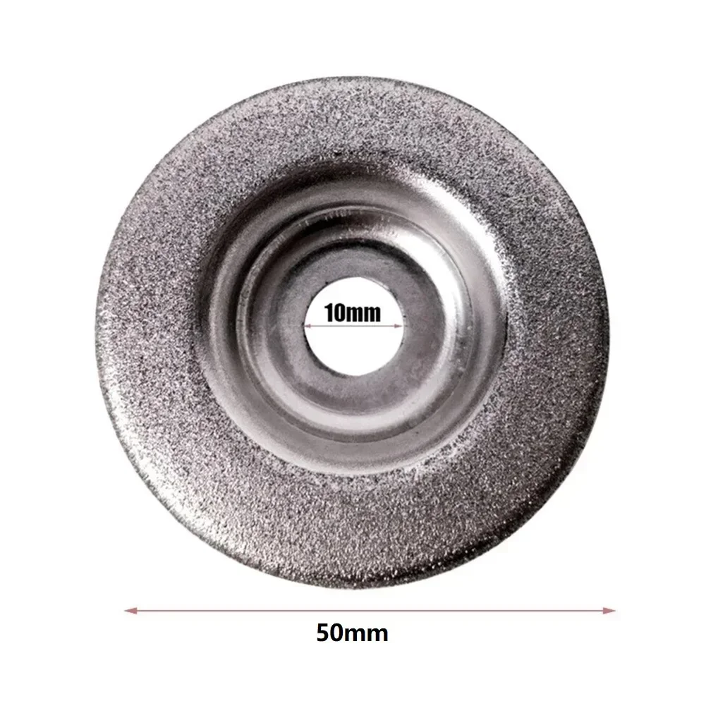 Disque circulaire de meule pour affû70.électrique multifonctionnelle, accessoires de meuleuse, travail du calcul, diamant, 50mm, #180, 2 pièces