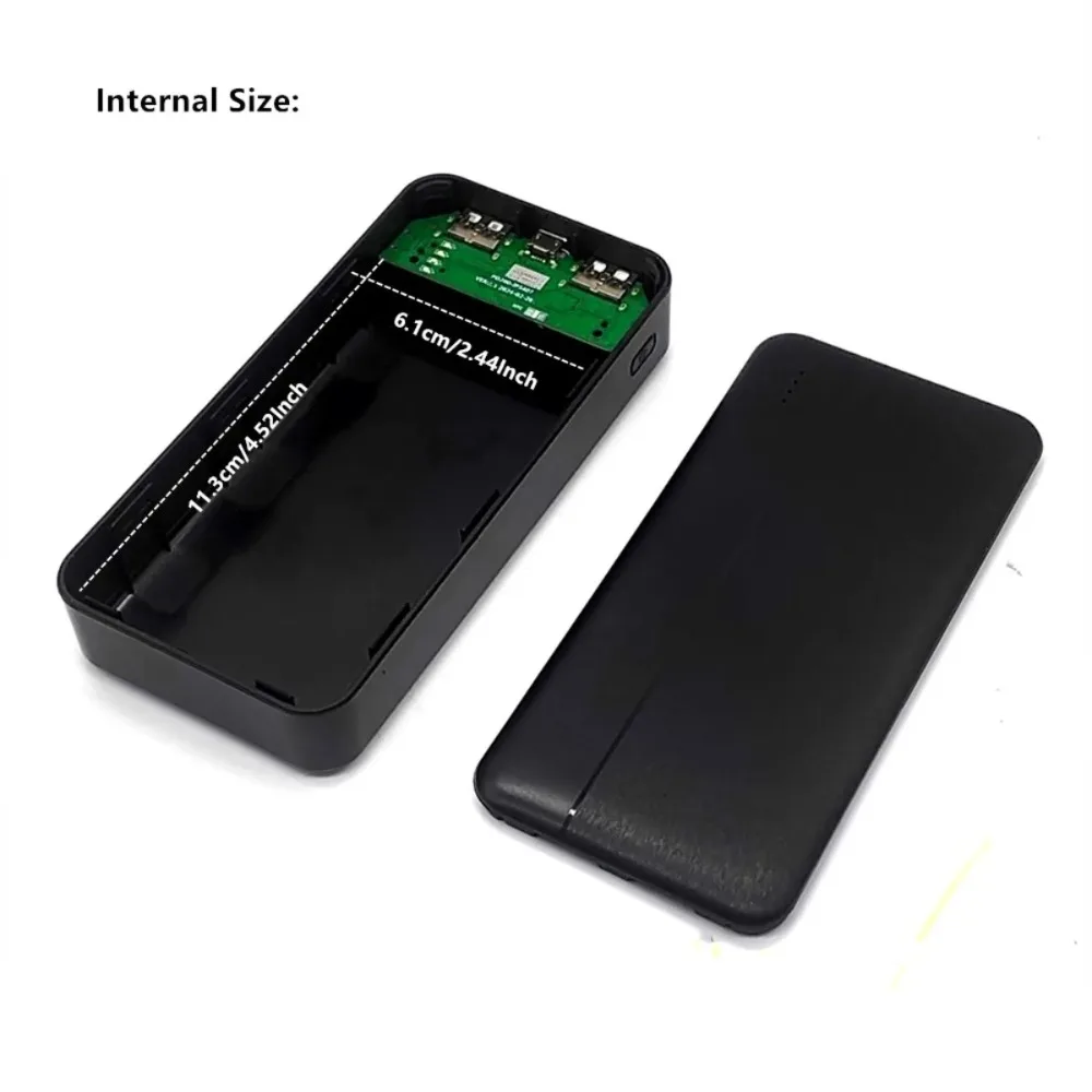 Creative Portable Large-capacity Mobile Power Bank Shape Shell Storage Box Can Hold Keys Cash Cigarettes Safety Storage Box