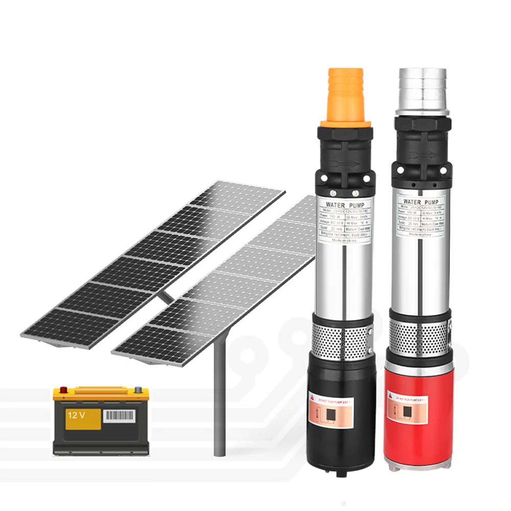 

Солнечный погружной насос для глубоких скважин, 3 тонны/час, 180 Вт, 220 Вт, 300 Вт, для сада, дома, сельского хозяйства, ирригации.