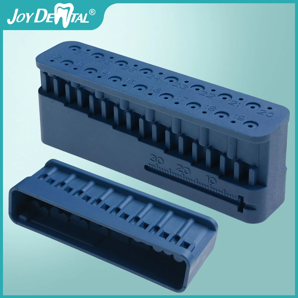 

JOY DENTAL Dental Endodontic Ruler Endo Block Files Drill Measuring Instrument Tools Dispenser Stand Holder Accessory
