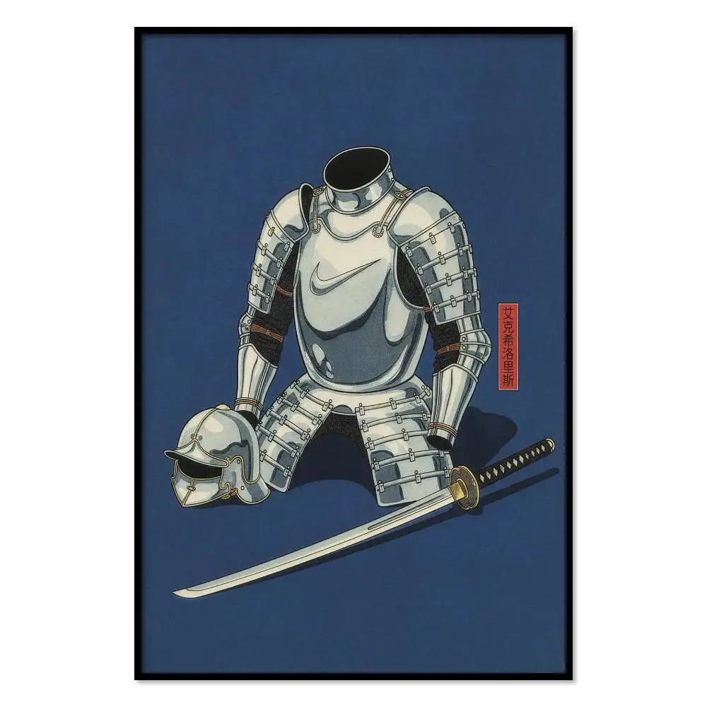 Ronin's Rest Poster Paper Print Home Living Room Bedroom Entrance Bar Cafe Art Painting Decoration