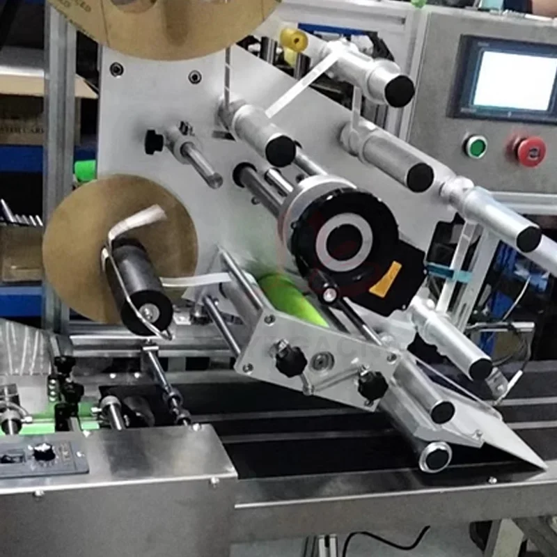 LY-660-2 Labeling Machine Intelligent Fully Automatic Assembly Line Flat Labeler Sticker for Food Bags Carton Boxes Packaging