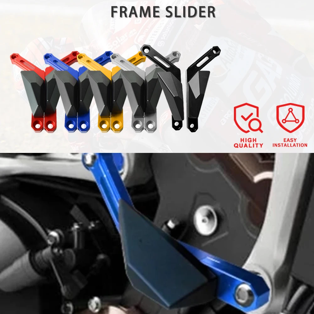 

Motorcycle Engine Guard Anti Crash Frame Slider Falling Protector Kit For Yamaha XSR 900 FZ-09 MT-09 FZ09 Tracer MT09 FJ09 14-16