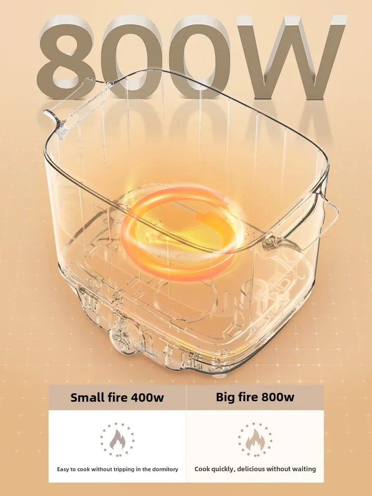 220V Huishoudelijke Split Type Elektrische Kookpot - Huishoudapparaat Elektrische Roerbakpan Met Stoomboot, Multi Cooker