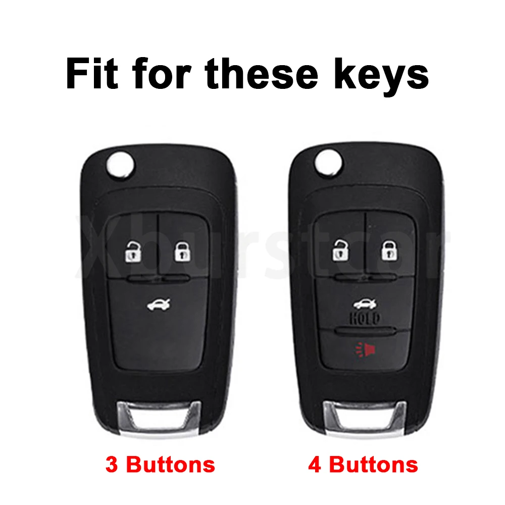 Shell Fob For Chevrolet Trax Cruze Aveo Prism Spark TPU Car Key Case Cover For Opel Insignia Astra J Zafira Corsa D Mokka Meriva