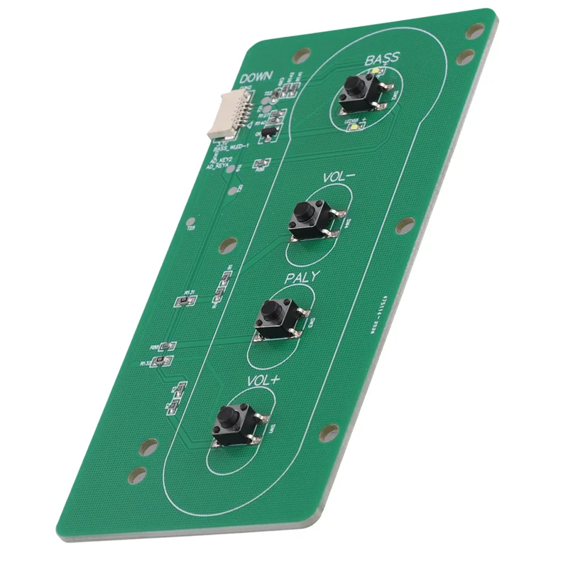 TTKK-New Replacement Key Switch Button Board For Partybox100 Party Box 100- Power Light Play Keyboard Function Connector 1Pc