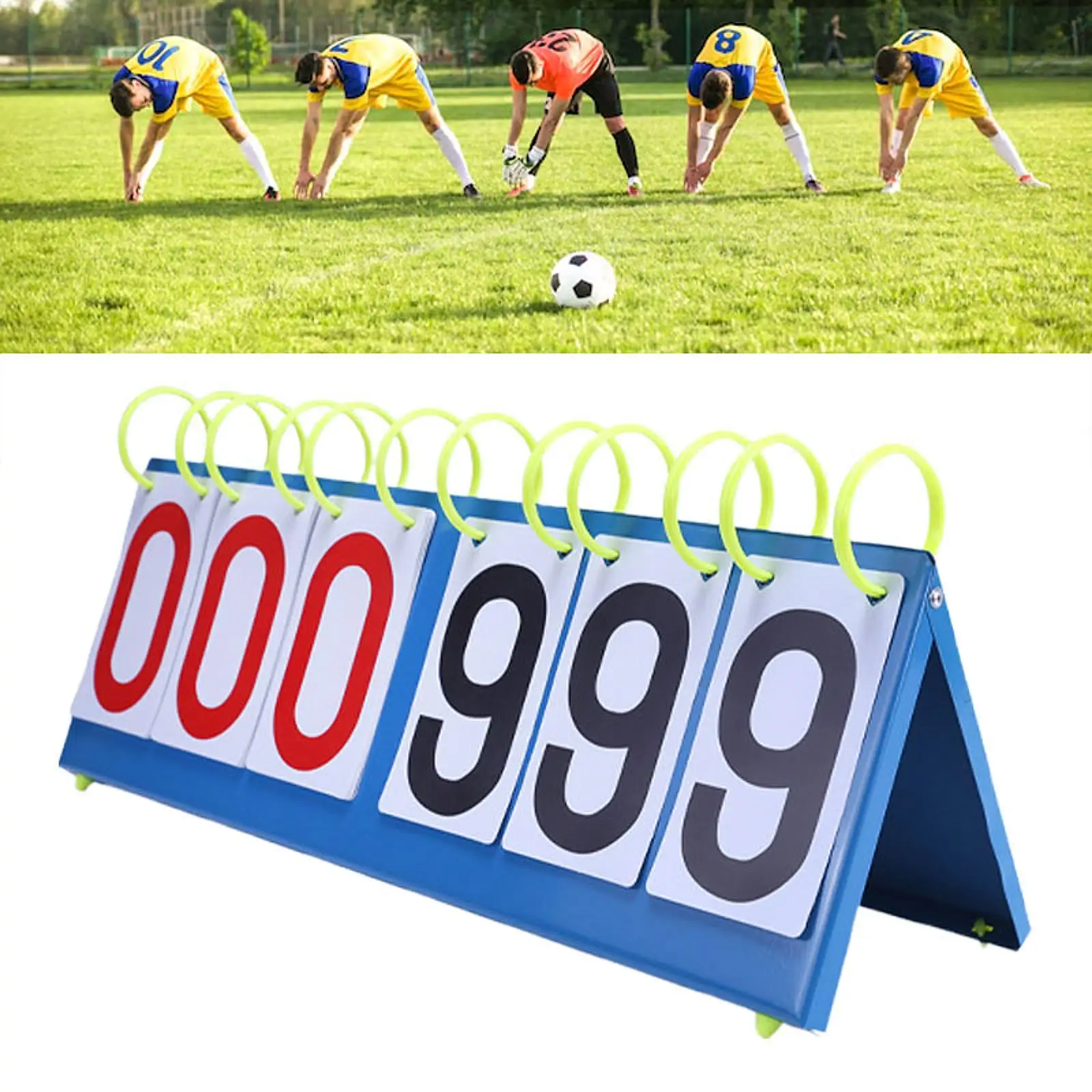 Soccer Football Substitution Board Portable Digital Substitution Board for Sports Games Badminton Volleyball Football Basketball