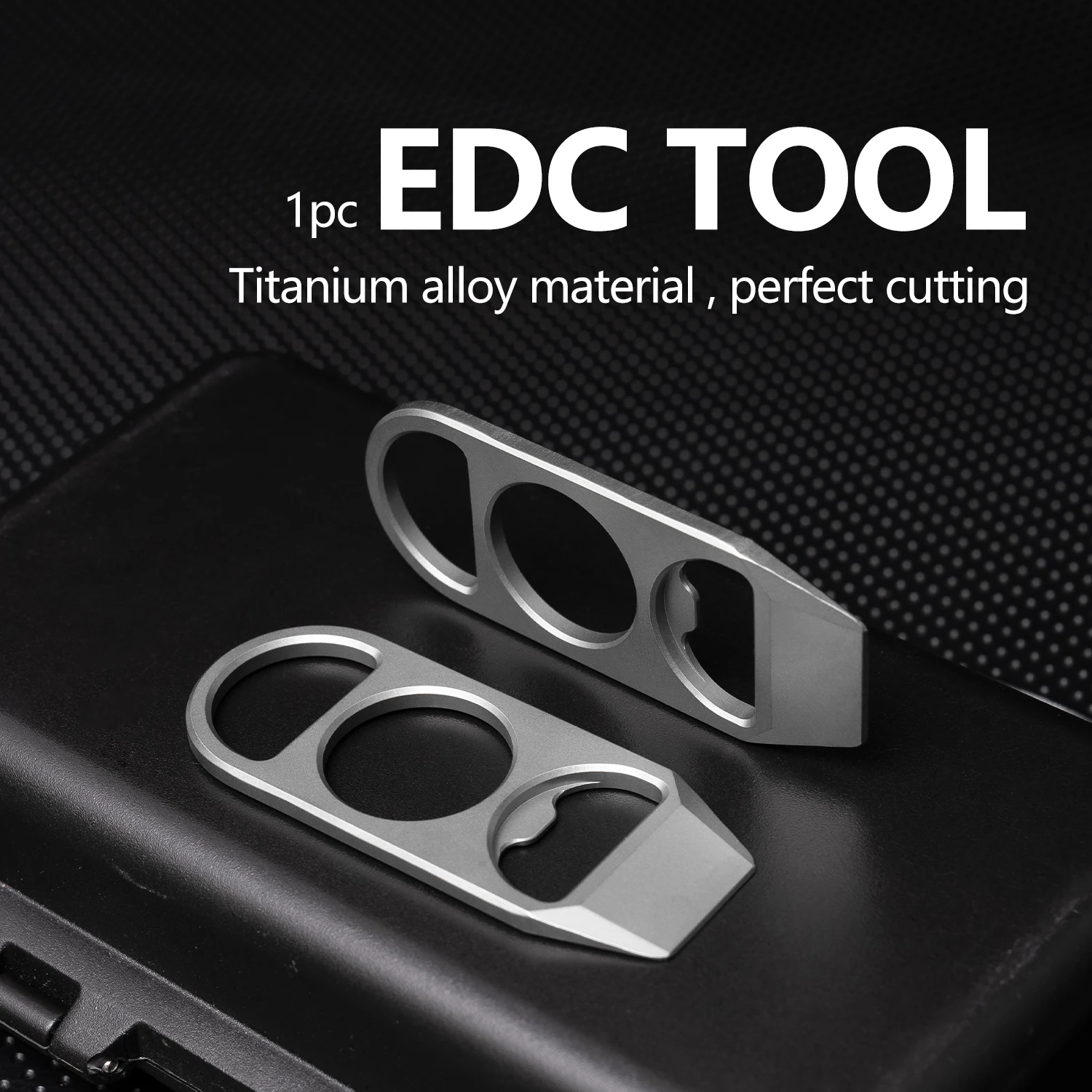 

Titanium alloy multifunctional tool outdoor pocket bottle opener portable crowbar mini EDC Durable and lightweight