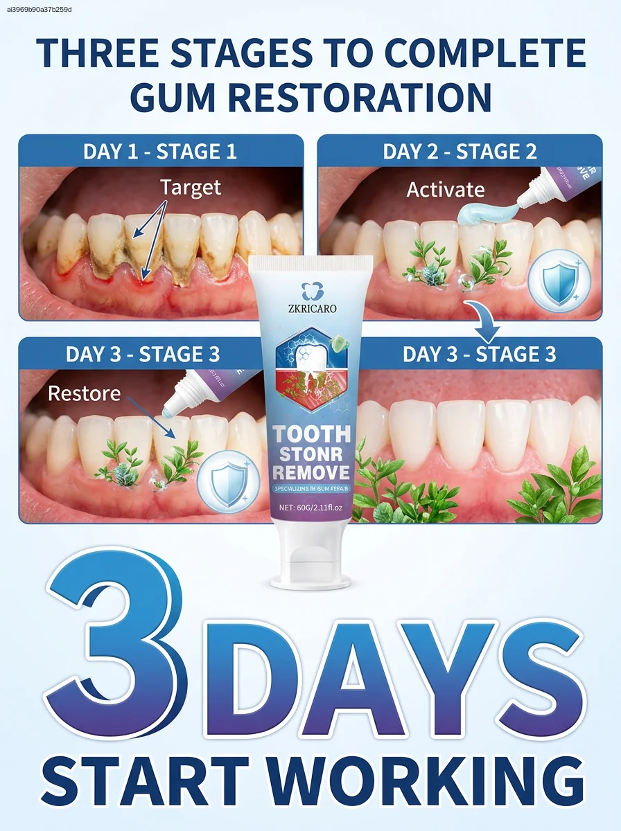 

Easily regenerate gums and cover teeth in 7days