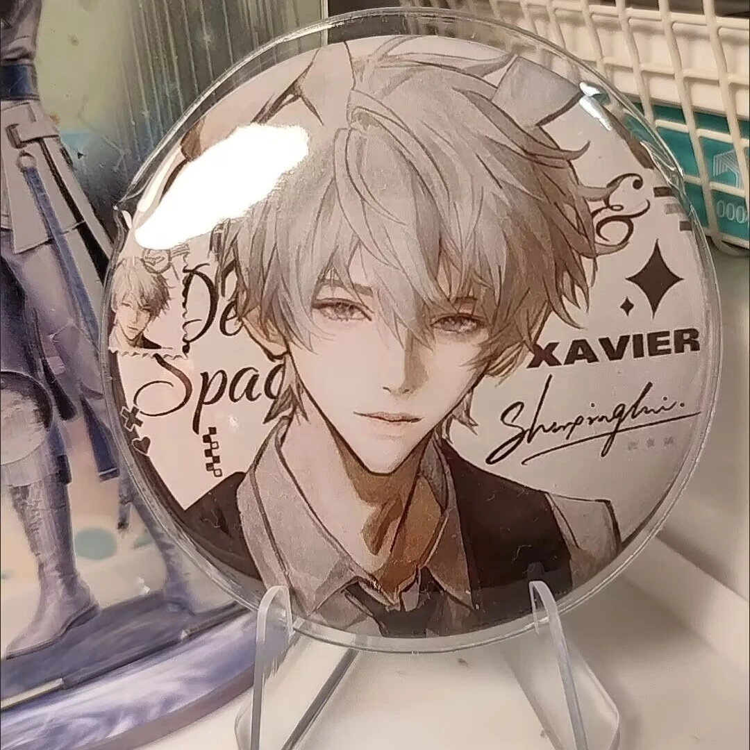 「愛と深宇宙」周辺高出現レベルのウサギ「シェン・シンフイ」スマッシークリエイティブバッジブリキギフト