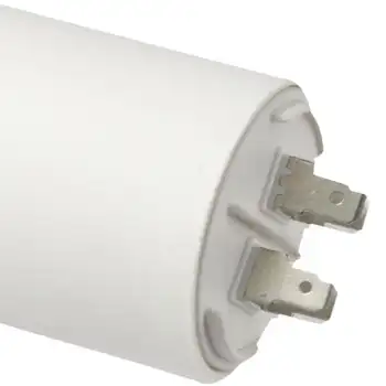 CBB60 Çalıştırma Kondansatörü 40uF 450V AC Çift Girişli 50/60Hz Silindir 94x45mm Beyaz Hava Kompresörü Su Pompası Motoru için 6 best sales Hava kapasitörü - №3