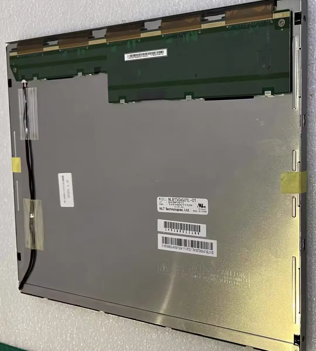 NLB150XG01L-01 Genuine 15-inch Industrial LCD Display, 100% Tested, A+ Grade