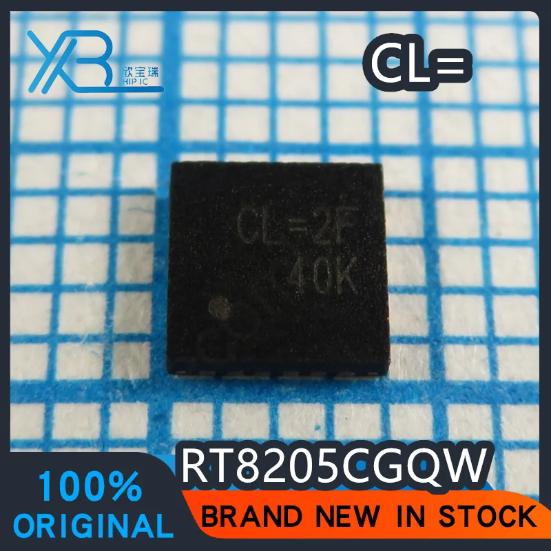 

(3/20 pieces) RT8205CGQW QFN code CL=CH CL=CF CL=CJ CL=AJ CL=CK CL=BH starting original chip integrated IC spot electronics