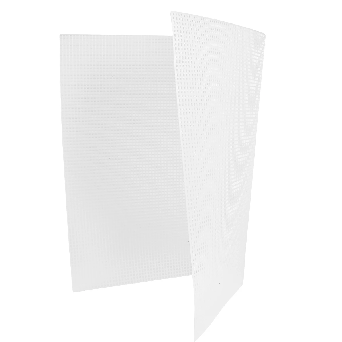 

3 Pcs Mesh Plastic Canvas Sheets Embroidery Accessories for Colorful Crafting Knit and Crochet Projects White