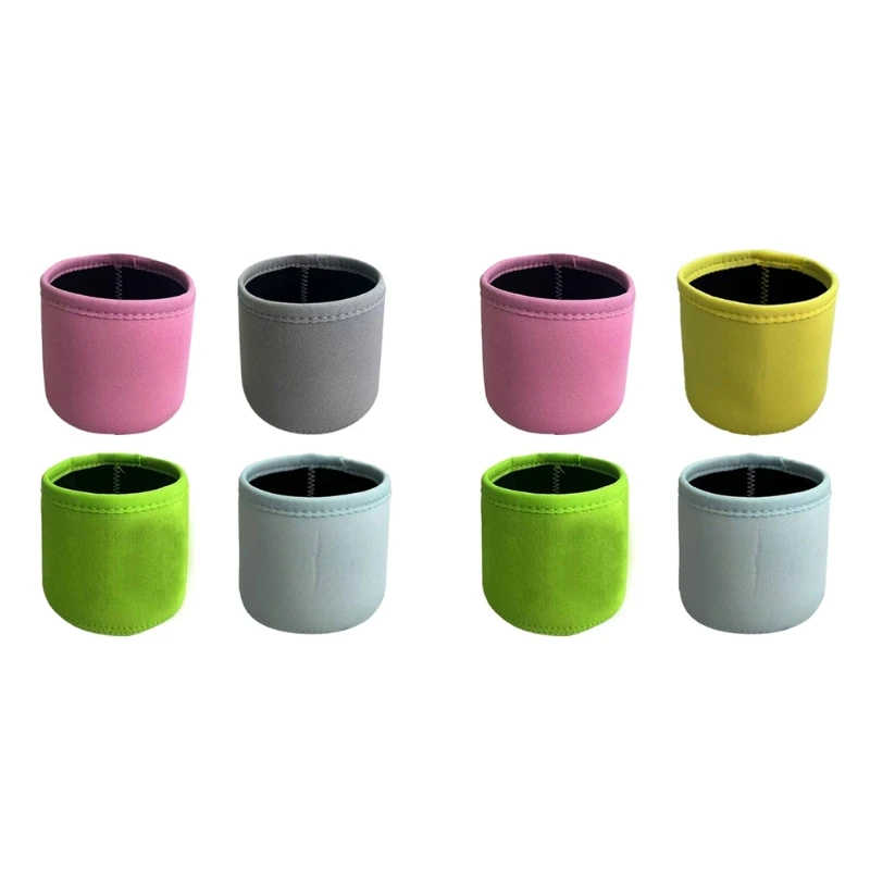 4 Pieces Kitchen Ice Cream Maker Cups Sleeves Replacement Cups Cover Ice Cream Pints Cup Cover Ice Cream Holder for Cup