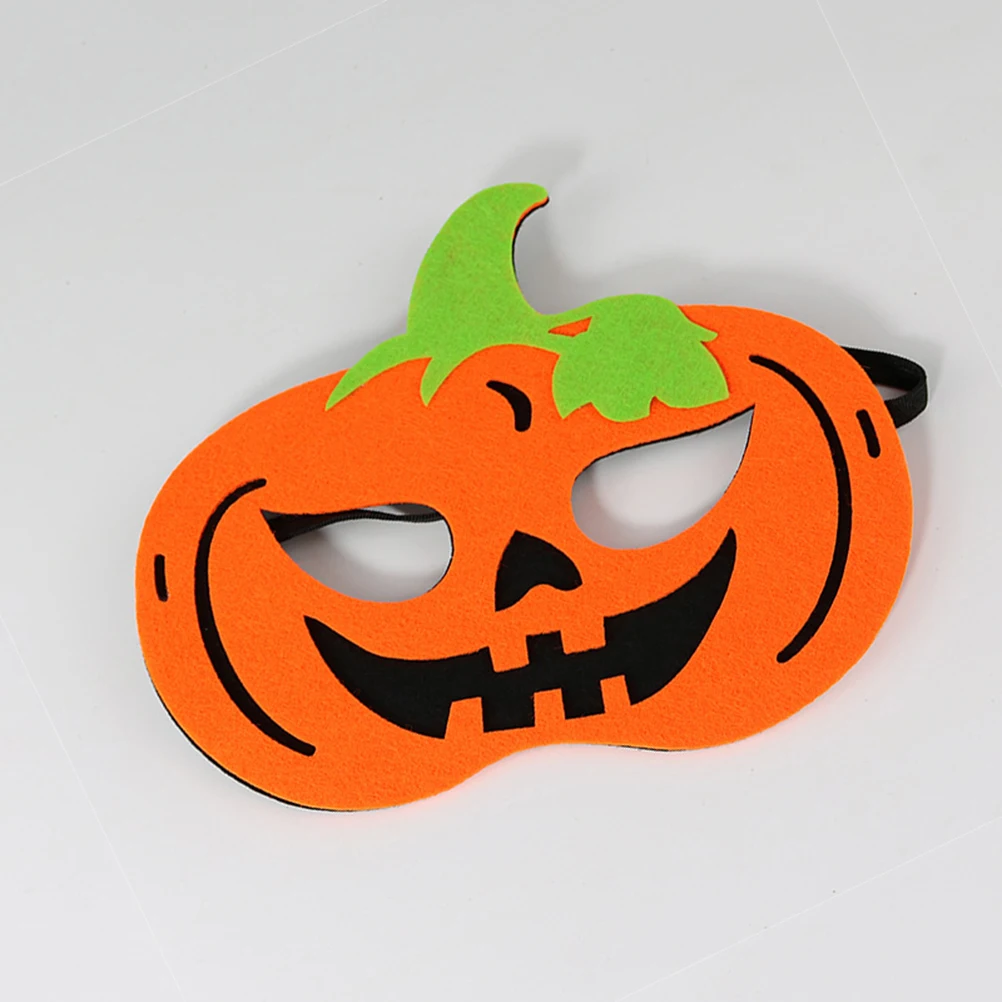 Pumpkin Mask Masquerade for Kids Halloween Cosplay Masks Wearable Head Animal Party