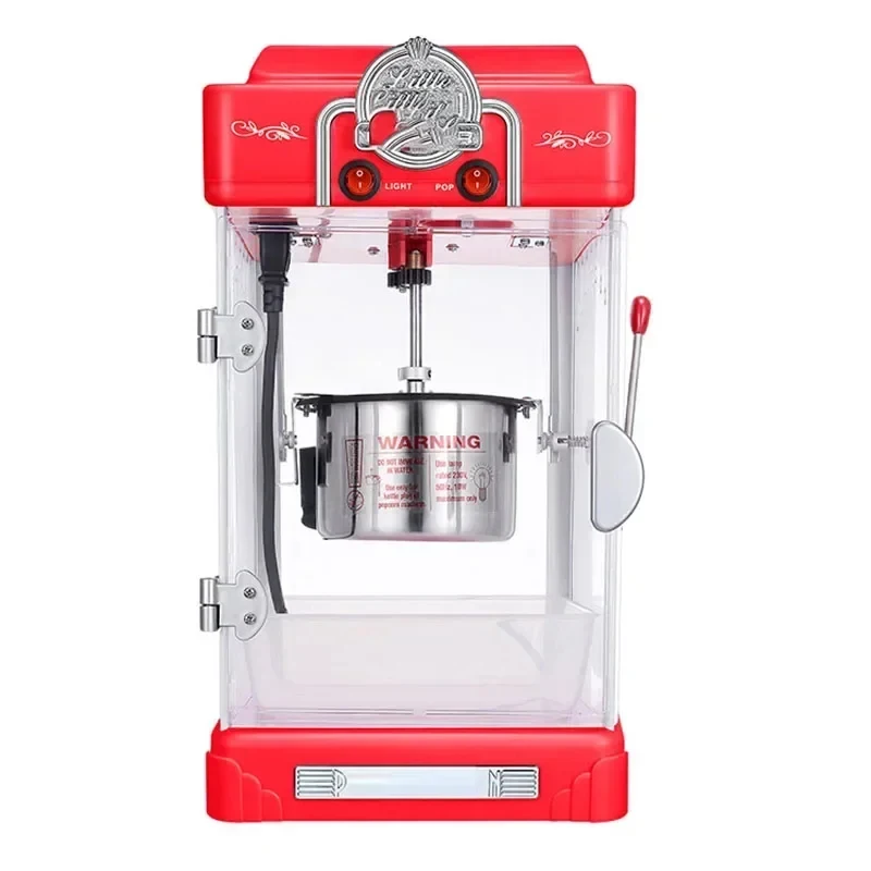 

(Sea shipping)New UpgradeNew Popcorn Maker Commercial Household Corn Machine Small Children's Popcorn Machine Ball Non-stick Pan