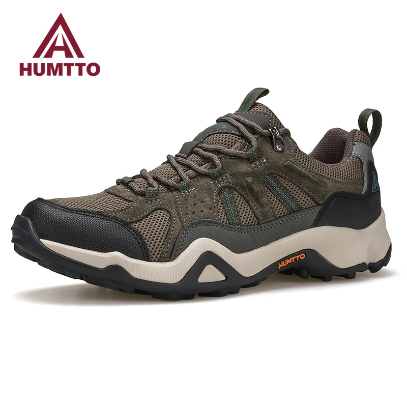 HUMTTO Shoes for Men Non-Leather Casual Sneakers Man Brand Luxury Designer Black Mens Shoes Breathable Summer Running Trainers