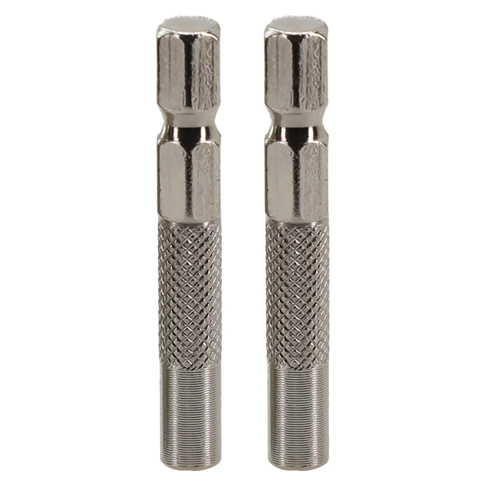 

2pcs Hex Shank 6.35mm Insert Bits Adapter To 4mm Electric Screwdriver Socket Holder-Micro Bit Adapter Magnetic Holder-Tools