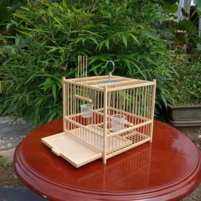 Nest Accessories Bird Cages Parrot Decoration Outdoor Habitat Bird Cages Small Products House Jaula Pajaro Pet Products RR50BN