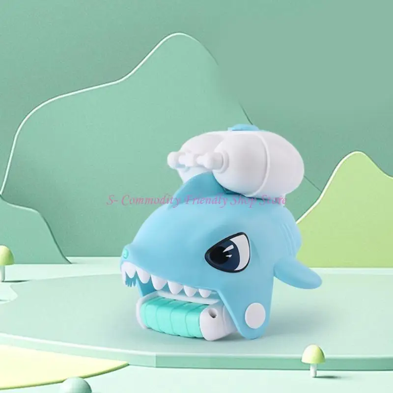 85AE การ์ตูนสัตว์รูปร่างปืนฉีดน้ำของเล่นปืนฉีดน้ำที่มีสีสันฤดูร้อนกลางแจ้งของเล่น