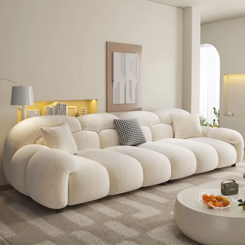 Cream wind cloud sofa