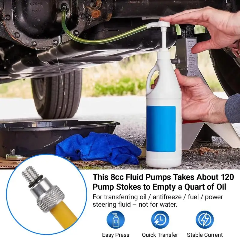 1 Set Outboard Oil Suction Pump Pump Head Outboard Engine Marine Gear Oil Pump Lower Unit For Standard Quart Bottles For Mercury